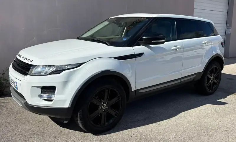 Blanc Utilisé 2012 Land Rover Range Rover evoque Dynamic SUV | 15 990 € (Prix juste) - Image 1/4