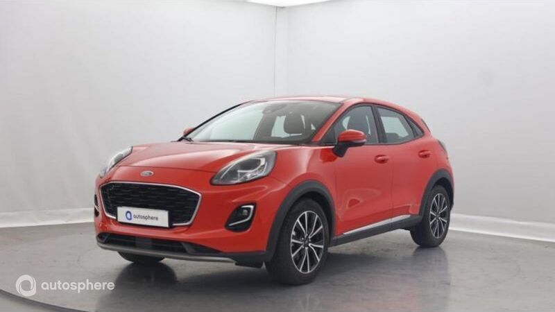 Rouge Utilisé 2020 Ford Puma Titanium SUV | 16 999 € (Bon prix) - Image 1/4