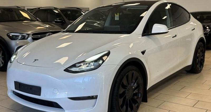 Blanc Utilisé 2022 Tesla Model Y Performance SUV | 37 500 € (Prix juste) - Image 1/4