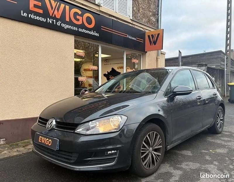 Noir Occasion 2016 VW Golf VII Allstar Berline | 12 490 € (Prix juste) - Image 1/4