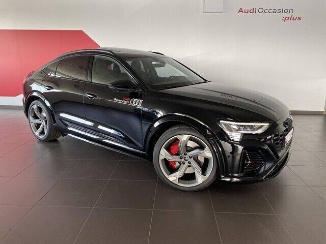 Noir mythe métallisé Utilisé 2024 Audi SQ8 Sportback e-tron Sport SUV | 104 900 € - Image 1/4