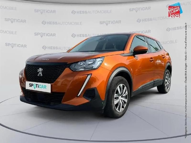 Orange Utilisé 2021 Peugeot 2008 Active SUV | 13 999 € (Bon prix) - Image 1/4