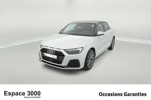 Occasion Audi A1 Sportback Design 116 ch (85 kW) 2025 Blanc glacier métallisé noir mythe métallisé Citadine