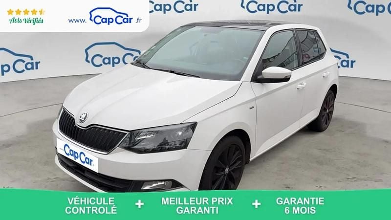 Blanc Occasion 2018 Skoda Fabia Ambition Citadine | 9 990 € (Super prix) - Image 1/4