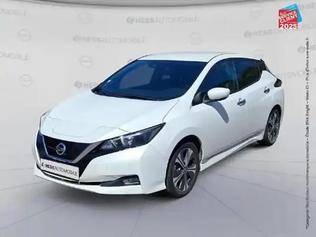 Blanc Occasion 2021 Nissan Leaf N-Connecta Citadine | 12 799 € (Prix juste) - Image 1/4