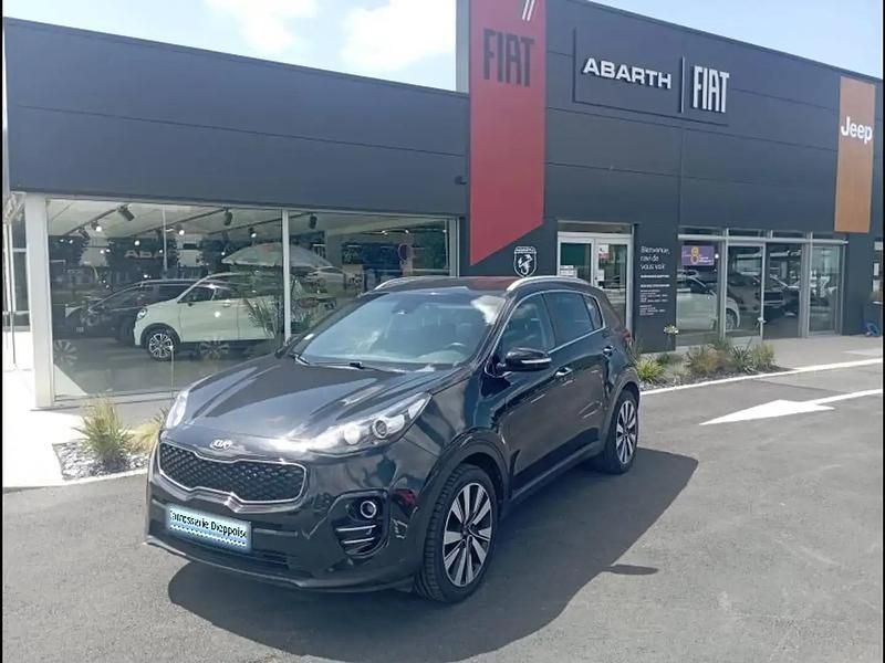 Noir Utilisé 2018 Kia Sportage Active SUV | 15 450 € (Prix juste) - Image 1/4