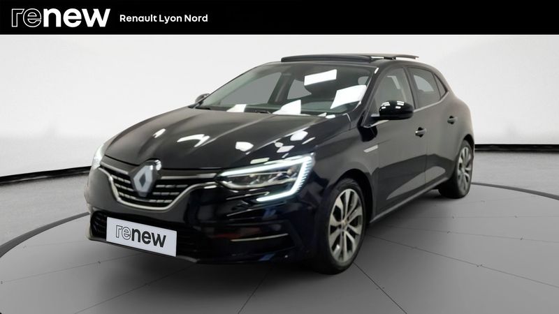 Noir Utilisé 2024 Renault Mégane IV Techno Berline | 23 180 € (Prix juste) - Image 1/4