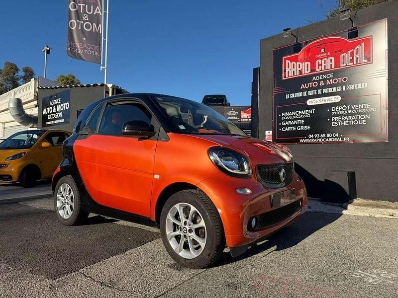 Occasion Smart ForTwo Coupé Passion 71 ch (52 kW) 2015 Orange Coupé