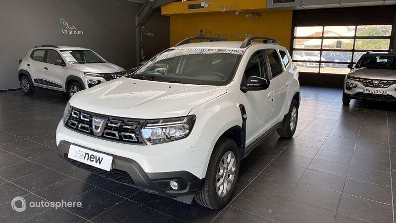 Blanc Utilisé 2022 Dacia Duster Comfort SUV | 15 799 € (Prix juste) - Image 1/4