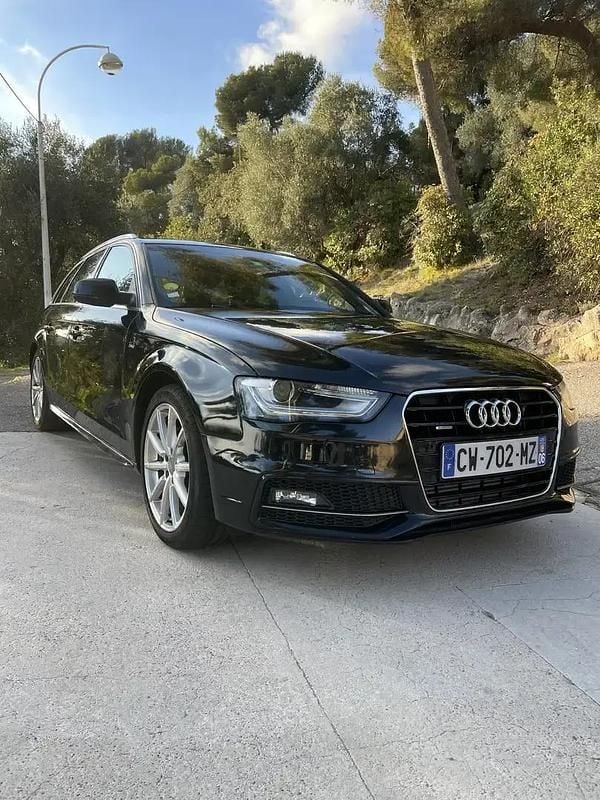 Noir Occasion 2013 Audi A4 S-Line Break | 10 000 € (Prix juste) - Image 1/4
