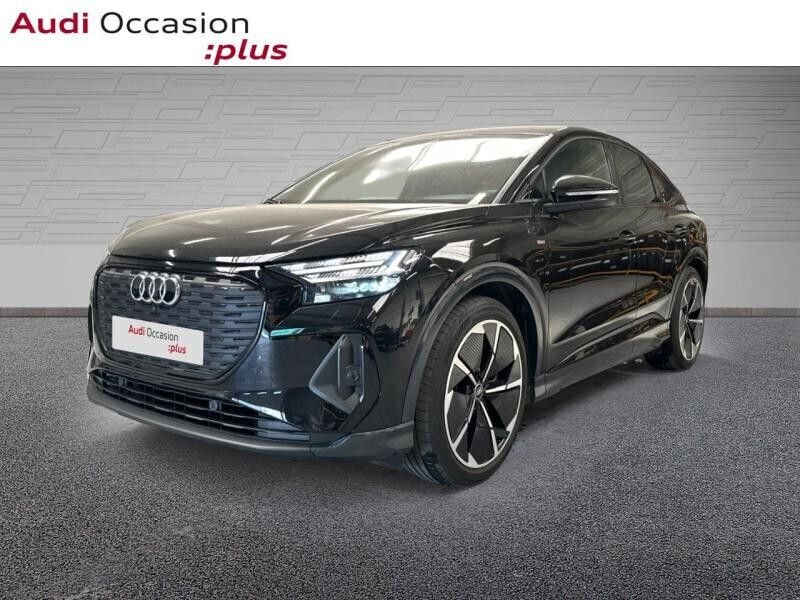 Noir Utilisé 2022 Audi Q4 e-tron S-Line SUV | 39 900 € (Bon prix) - Image 1/4