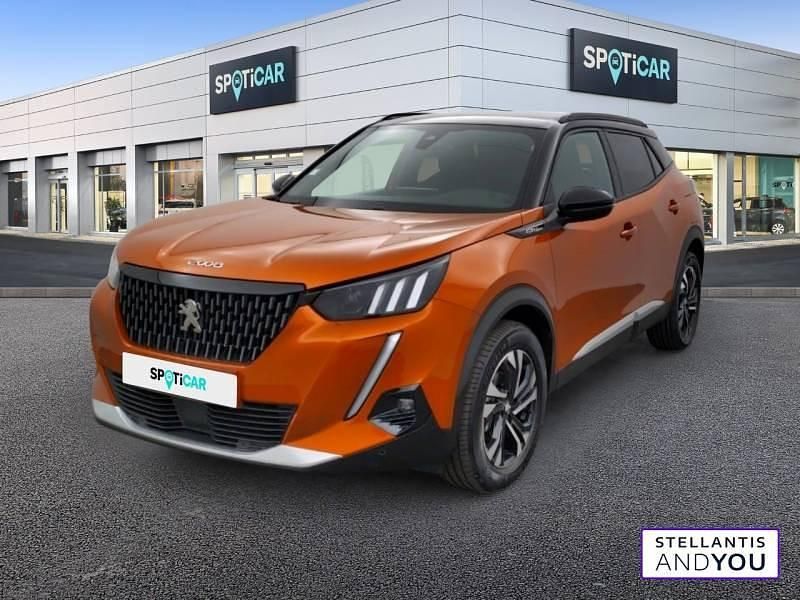 Orange Utilisé 2020 Peugeot 2008 GT-line SUV | 16 989 € (Prix juste) - Image 1/4