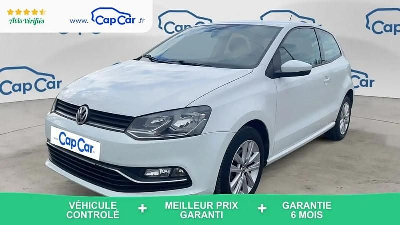 Blanc Occasion 2014 VW Polo Citadine | 9 090 € (Bon prix) - Image 1/4