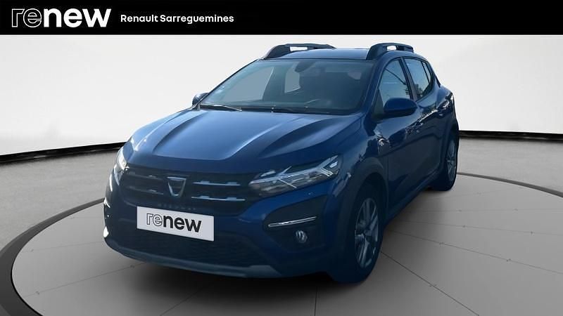Bleu Utilisé 2021 Dacia Sandero Comfort Citadine | 10 799 € (Prix juste) - Image 1/4