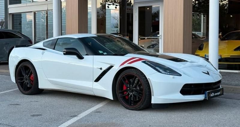 Blanc Occasion 2018 Chevrolet Corvette Stingray Coupé | 89 900 € - Image 1/4