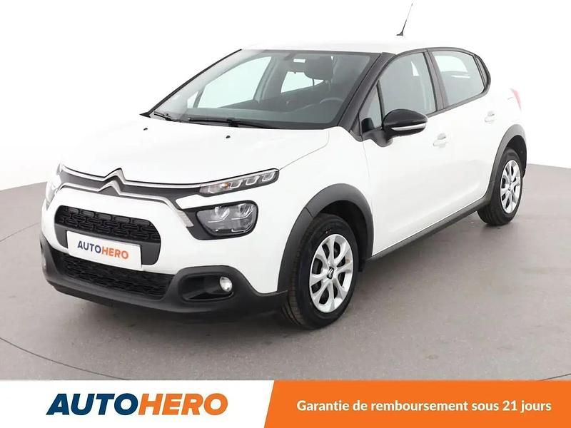 Blanc Utilisé 2020 Citroën C3 Feel Citadine | 10 990 € (Prix juste) - Image 1/2