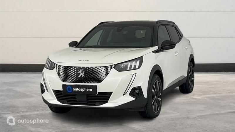 Blanc Utilisé 2021 Peugeot e-2008 GT SUV | 17 999 € (Prix juste) - Image 1/4