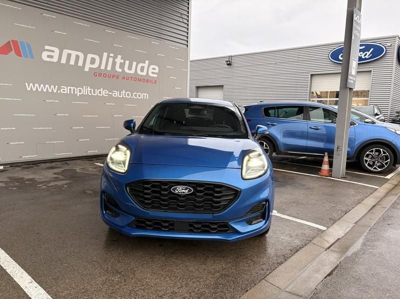 Nouvelle Ford Puma ST-Line 126 ch (92 kW) 2025 Fashion bleu aqua métallisée Coupé