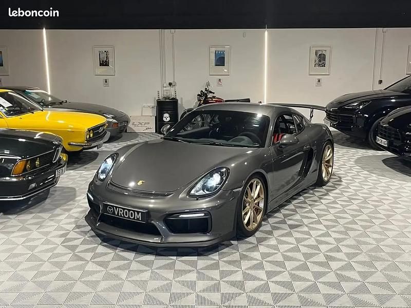 Gris Occasion 2015 Porsche Cayman GT4 Coupé | 79 900 € - Image 1/4