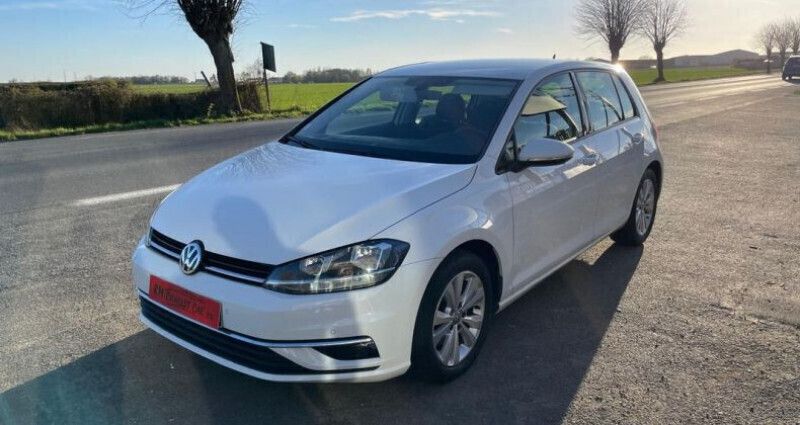 Blanc Utilisé 2019 VW Golf VII Berline | 13 490 € (Bon prix) - Image 1/4