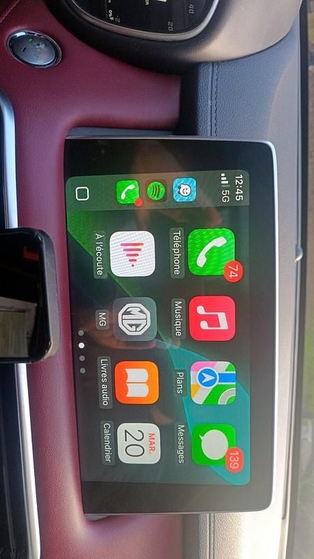 Noir Occasion 2022 MG EHS Luxury SUV | 17 190 € (Super prix) - Image 1/4