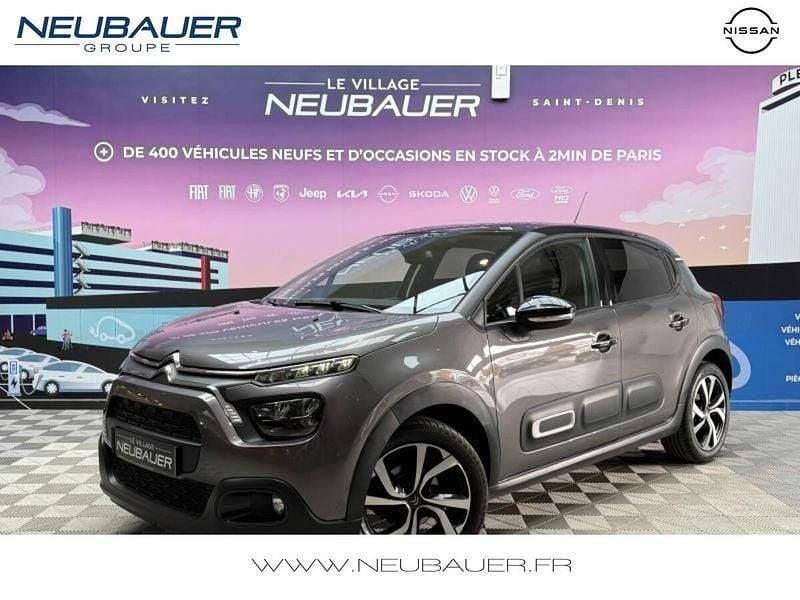 Gris platinium (m) Utilisé 2022 Citroën C3 PureTech Berline | 9 490 € - Image 1/4