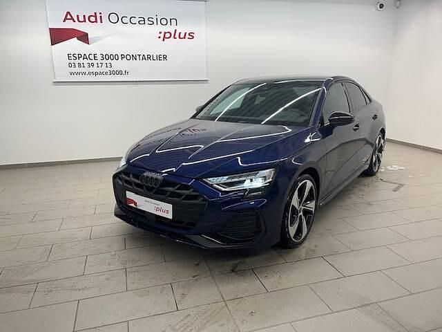 Bleu navarre métallisé Occasion 2024 Audi A3 S-Line Berline | 46 990 € - Image 1/4