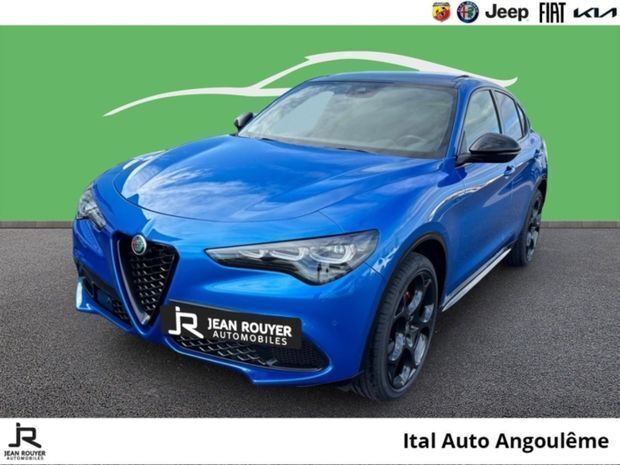 Bleu Utilisé 2024 Alfa Romeo Stelvio Competizione SUV | 59 999 € - Image 1/4