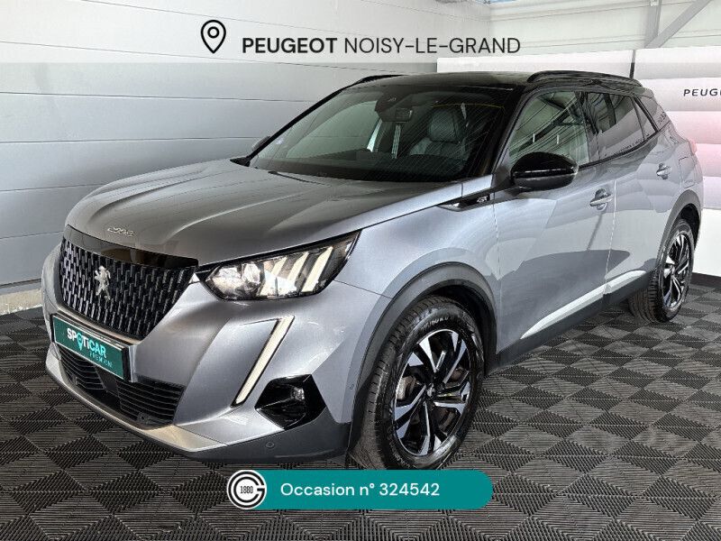 Gris Utilisé 2022 Peugeot 2008 GT SUV | 18 450 € (Prix juste) - Image 1/4