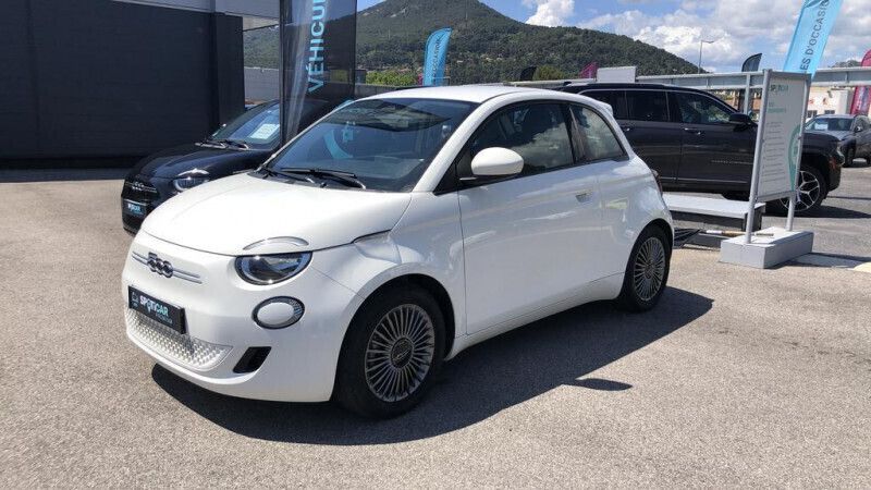 Blanc Utilisé 2022 Fiat 500e Berline | 14 600 € (Bon prix) - Image 1/4