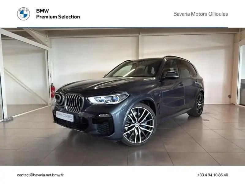Gris Utilisé 2021 BMW X5 M Sport SUV | 65 390 € (Prix cher) - Image 1/4