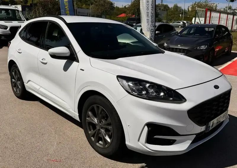 Blanc Utilisé 2021 Ford Kuga ST-Line X SUV | 19 300 € (Bon prix) - Image 1/4
