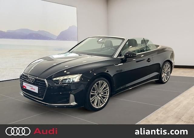 Noir mythe métallisé Utilisé 2020 Audi A5 Cabriolet Advanced Cabriolet | 34 950 € - Image 1/4