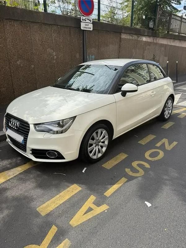 Blanc Utilisé 2011 Audi A1 Ambition Citadine | 8 950 € (Prix juste) - Image 1/4