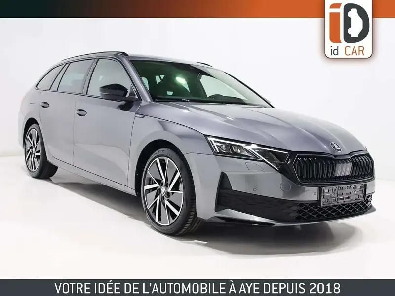 Gris Utilisé 2024 Skoda Octavia SportLine Break | 34 990 € (Prix assez cher) - Image 1/4