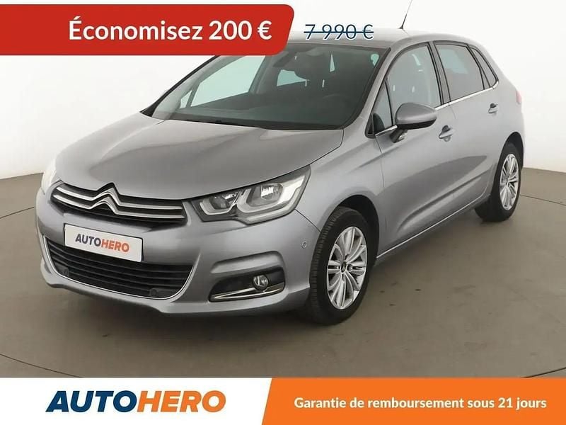 Gris Utilisé 2017 Citroën C4 PureTech Berline | 7 790 € (Bon prix) - Image 1/2