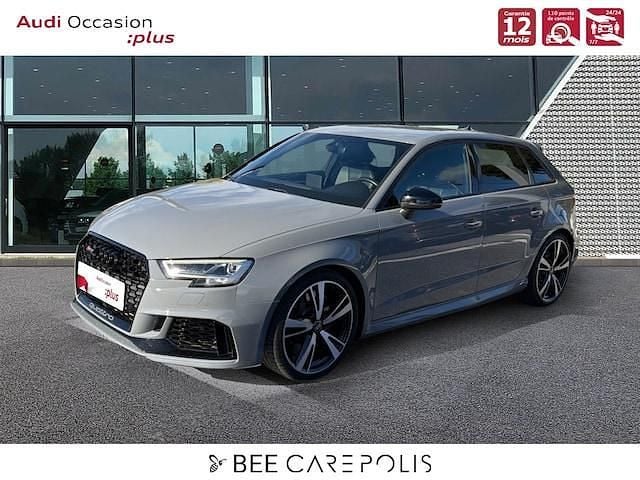 Occasion Audi RS3 Sportback Design 400 ch (294 kW) 2019 Gris nardo Citadine