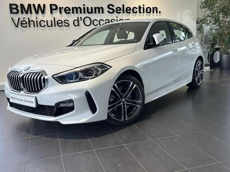 Blanc Occasion 2022 BMW 118 M Sport Citadine | 27 895 € (Prix juste) - Image 1/4