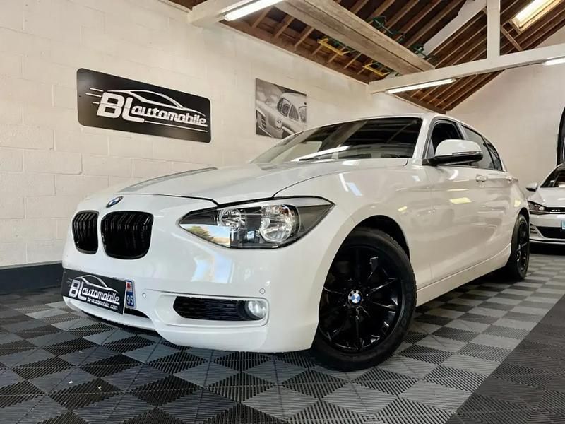 Blanc Utilisé 2012 BMW 118 Sport Line Citadine | 12 490 € (Prix assez cher) - Image 1/4