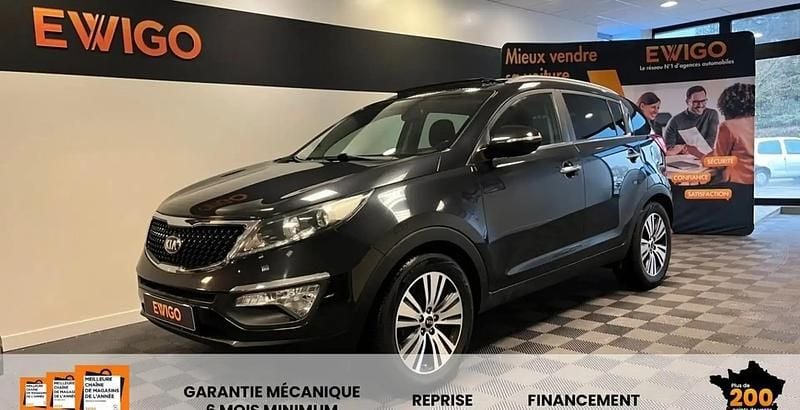 Noir Occasion 2014 Kia Sportage Premium SUV | 10 290 € (Prix juste) - Image 1/4