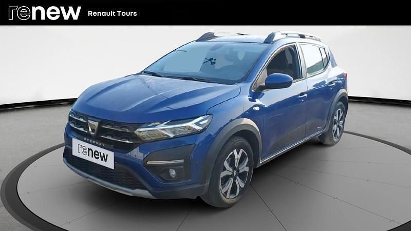 Bleu Occasion 2022 Dacia Sandero Comfort Citadine | 16 299 € (Prix cher) - Image 1/4