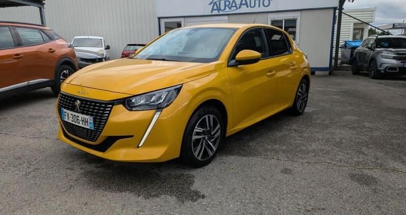 Jaune Utilisé 2021 Peugeot 208 Allure Citadine | 14 990 € (Prix juste) - Image 1/4