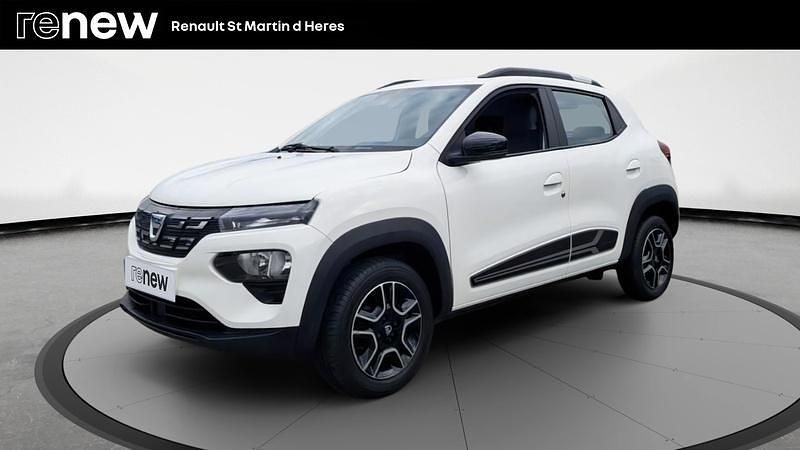 Blanc Occasion 2021 Dacia Spring Comfort Citadine | 8 390 € (Prix juste) - Image 1/4