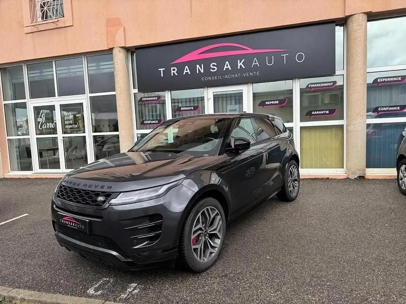 Gris Occasion 2022 Land Rover Range Rover evoque Autobiography SUV | 39 490 € (Super prix) - Image 1/4