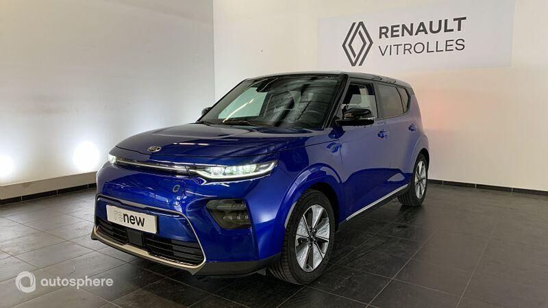 Bleu Utilisé 2021 Kia Soul EV 2 SUV | 18 799 € (Prix juste) - Image 1/4