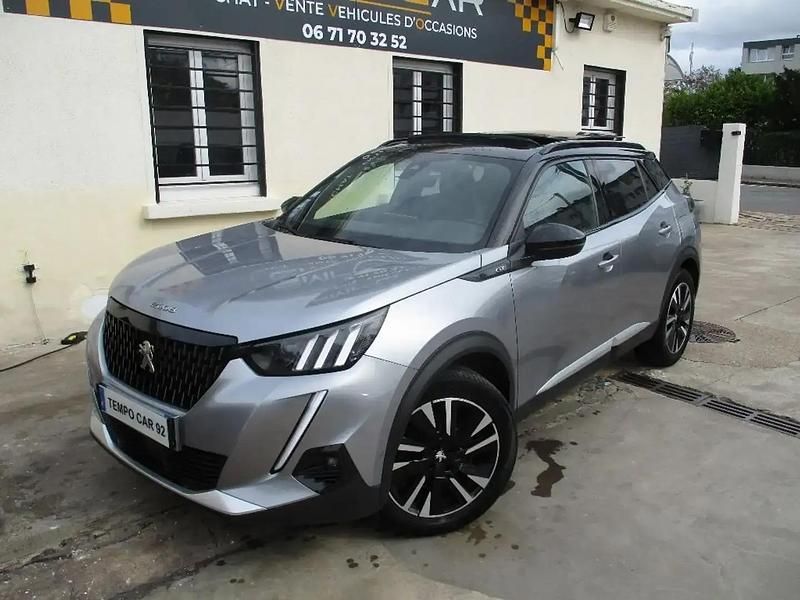 Gris Utilisé 2020 Peugeot 2008 GT SUV | 14 980 € (Prix juste) - Image 1/4