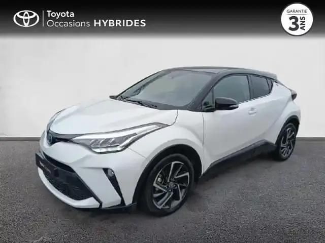 Blanc lunaire nacré biton Occasion 2024 Toyota C-HR Design SUV | 25 990 € (Prix juste) - Image 1/4
