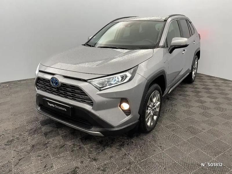 Occasion Toyota RAV4 Hybrid Lounge 218 ch (160 kW) 2021 Gris SUV