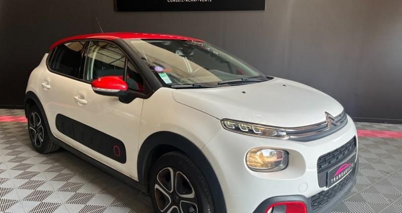 Blanc Utilisé 2018 Citroën C3 Shine Citadine | 5 490 € (Super prix) - Image 1/4