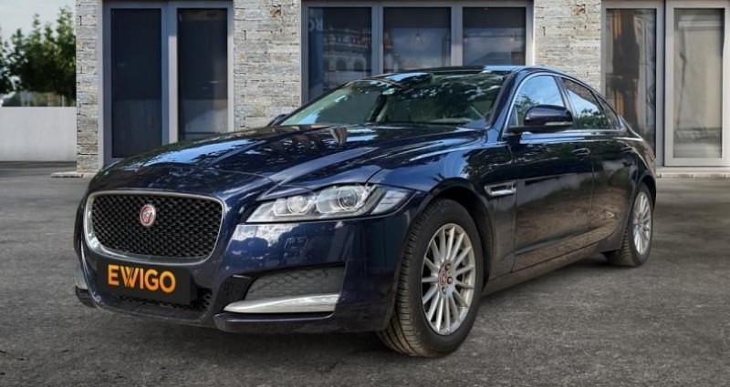 Bleu Utilisé 2016 Jaguar XF Pure Berline | 13 990 € (Prix juste) - Image 1/4